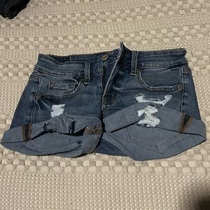 Aeropostale Low Rise Denim Shorts